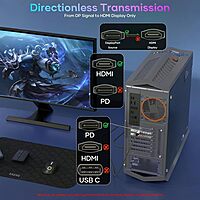 Techie DP to HDMI 4K Cable 1.8M (TCDH2)