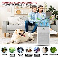 Honeywell Air Touch P1 4-Stage HEPA Air Purifier, Covers 693 sq.ft