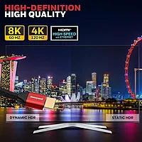 Honeywell HDMI 2Mtr with Ethernet - 2.1 Compliant