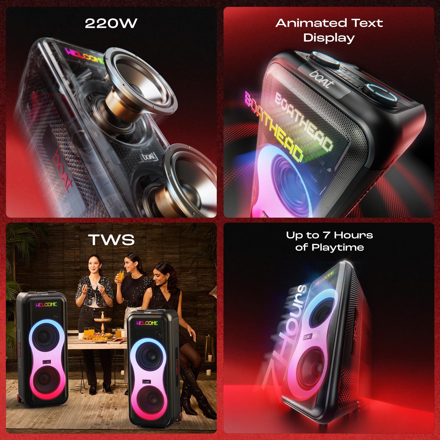 boAt PartyPal 600 (Premium Black)