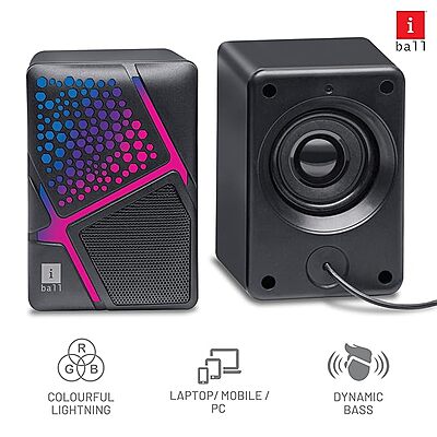 SPEAKER I BALL 2.0 USB DISCO 18 RGB