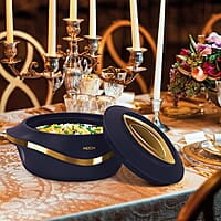 MILTON Pearl 1500 Inner Stainless Steel Casserole, 1.27 litres, Blue