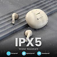 Portronics Twins S19 – TWS Earbuds, 30H Playtime, Beige. Enjoy seamless connectivity, superior sound quality, and a stylish design. Perfect for music lovers and on-the-go lifestyles.