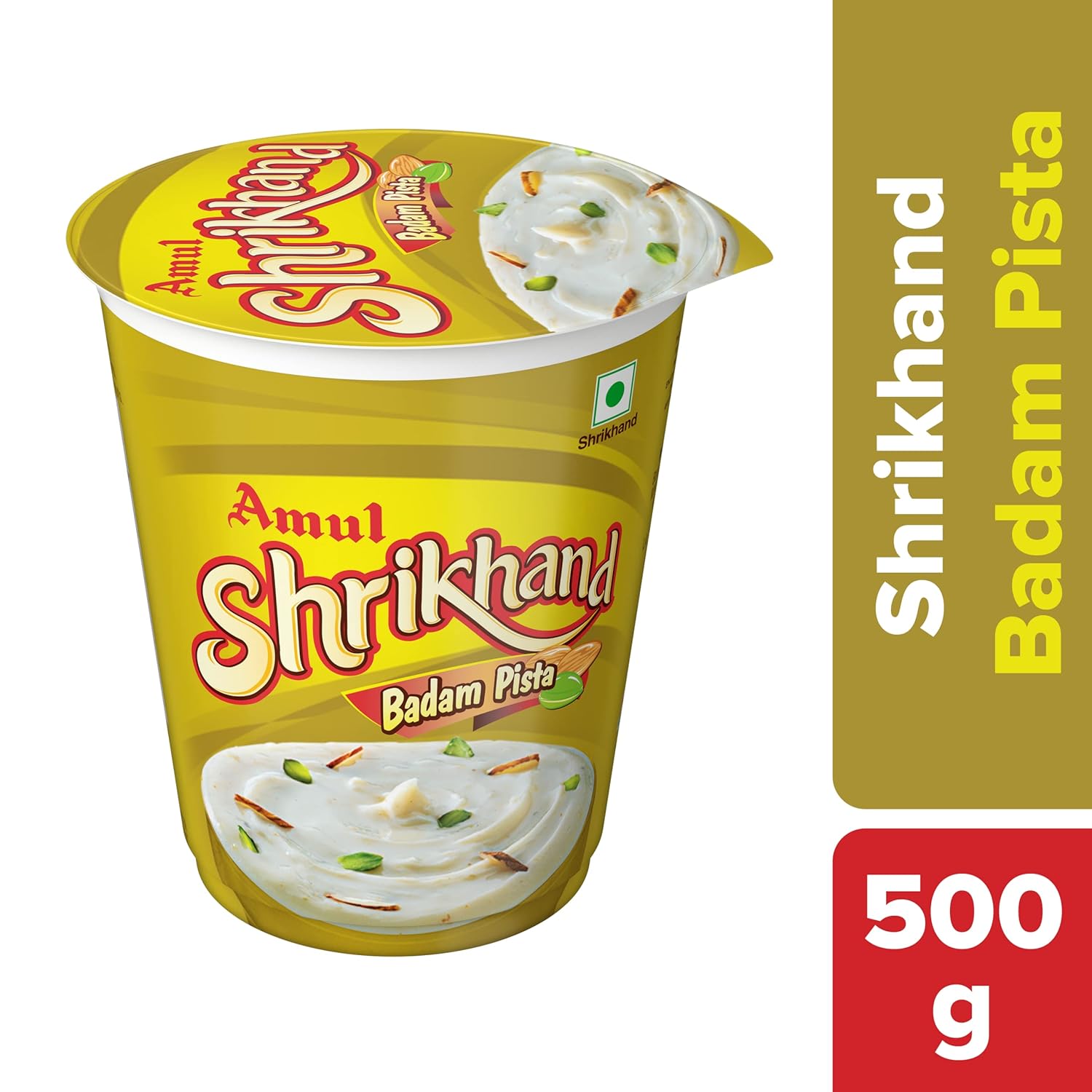 AMUL SHREEKHAND BADAMPISTA 500GM