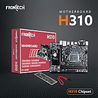 Frontech FT-0482 – Reliable H310 chipset motherboard featuring USB 3.0, SATA ports, and essential features for everyday computing.