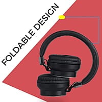 Zebronics-Bang over the ear headphones with Foldable Design and Bluetooth v5.0 headphones, Providing up to 20h* Playback