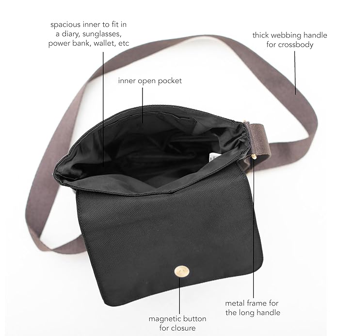 C-Oblique Turista Crossbody Sling Bag