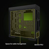 Zebronics Helius Pro RGB Mid-Tower Gaming Case