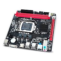Frontech FT-0491 H61 Motherboard – LGA1155 Socket | DDR3 Support | 1066/1333/1600 MHz | Intel H61 Chipset | Compatible with Intel Core i3/i5/i7 | ATX Desktop Board