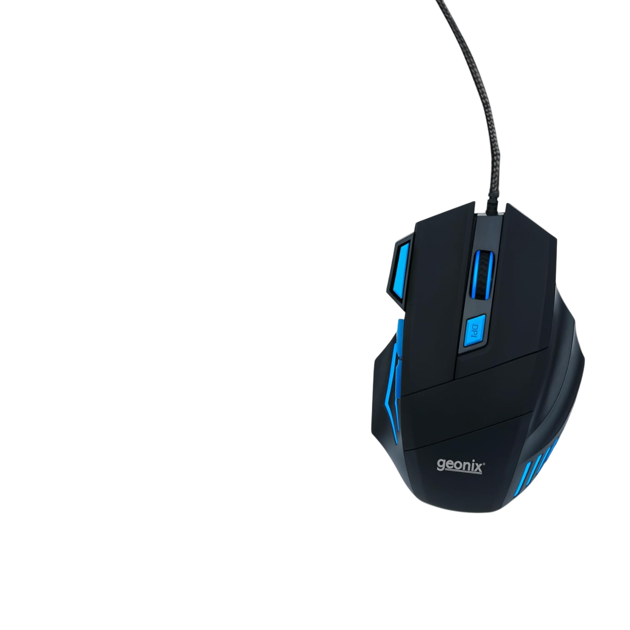 Geonix Vigor R6 Wired Gaming Mouse, 3600 DPI, Black Blue-โRM-042 Geonix Vigor R6 Wired Gaming Mouse, 3600 DPI, Black Blue-โRM-042