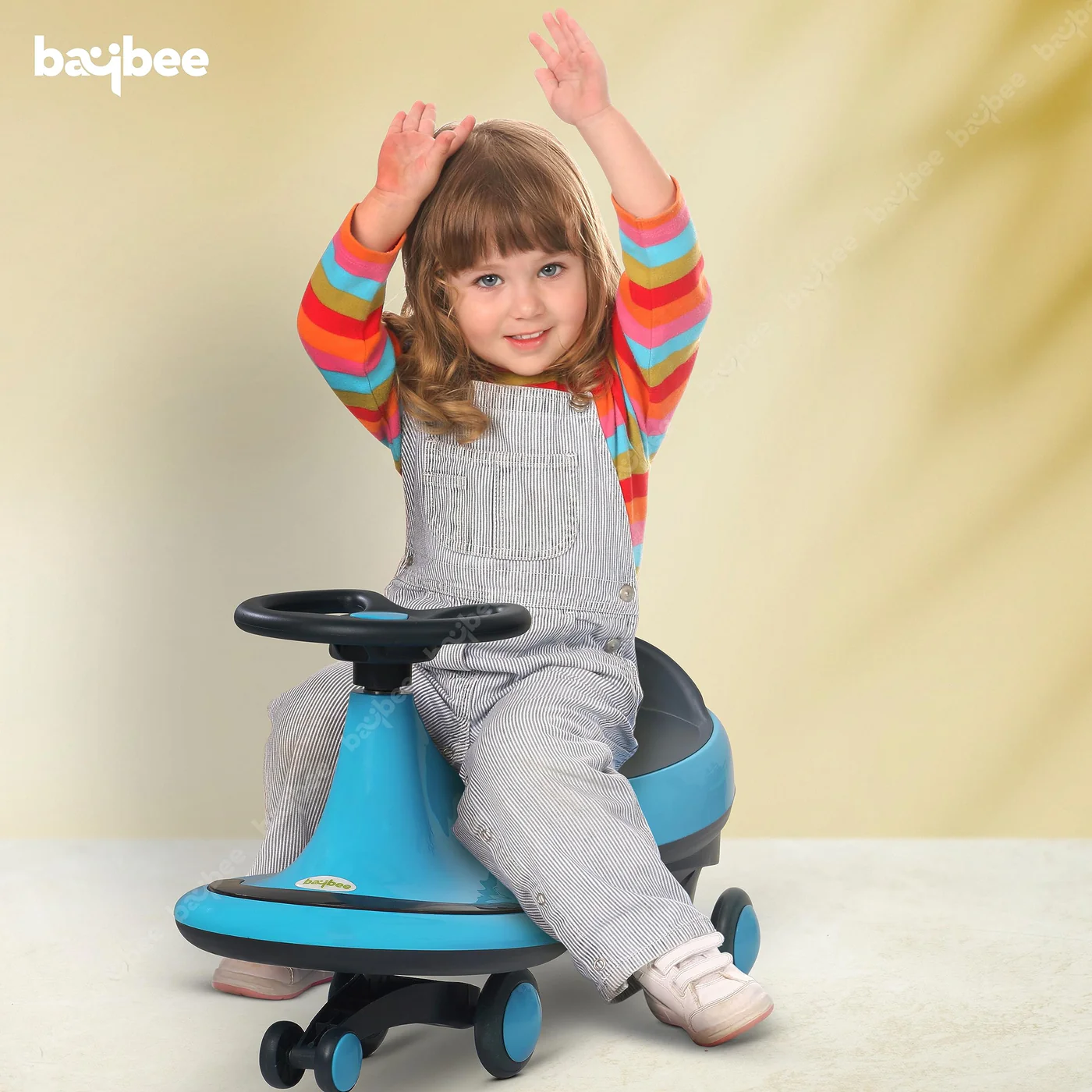 Baybee Trix Go Kids Magic Swing Cars for Kids-Blue Baybee Trix Go Kids Magic Swing Cars for Kids-Blue