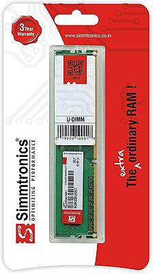 Simmtronics DDR3 Desktop RAM, 8GB