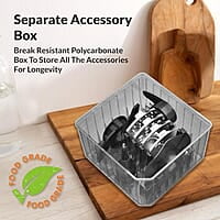 Havells Foodo Heavy Duty 750 Watt 5 Jar Food Processor 21000 Rpm