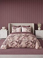Emerald Silver Pink Elemental DDecor Bed Sheet