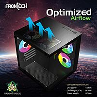Frontech FT-4383 MAGNUS ARGB Mid-Tower Gaming Case