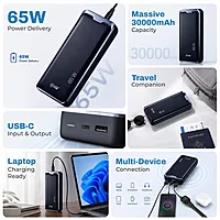 EVM P0402 EnLap Pro 65W 30000mAh Powerbank Misty (Black)