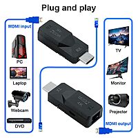 uPort HDMI Extender – 120M Long Range, supports 1080p resolution, ideal for long-distance connections, plug-and-play setup, perfect for home theater or professional AV installations.
