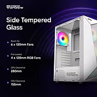 NOVA 330 Mid-Tower Case with Tempered Glass Panel