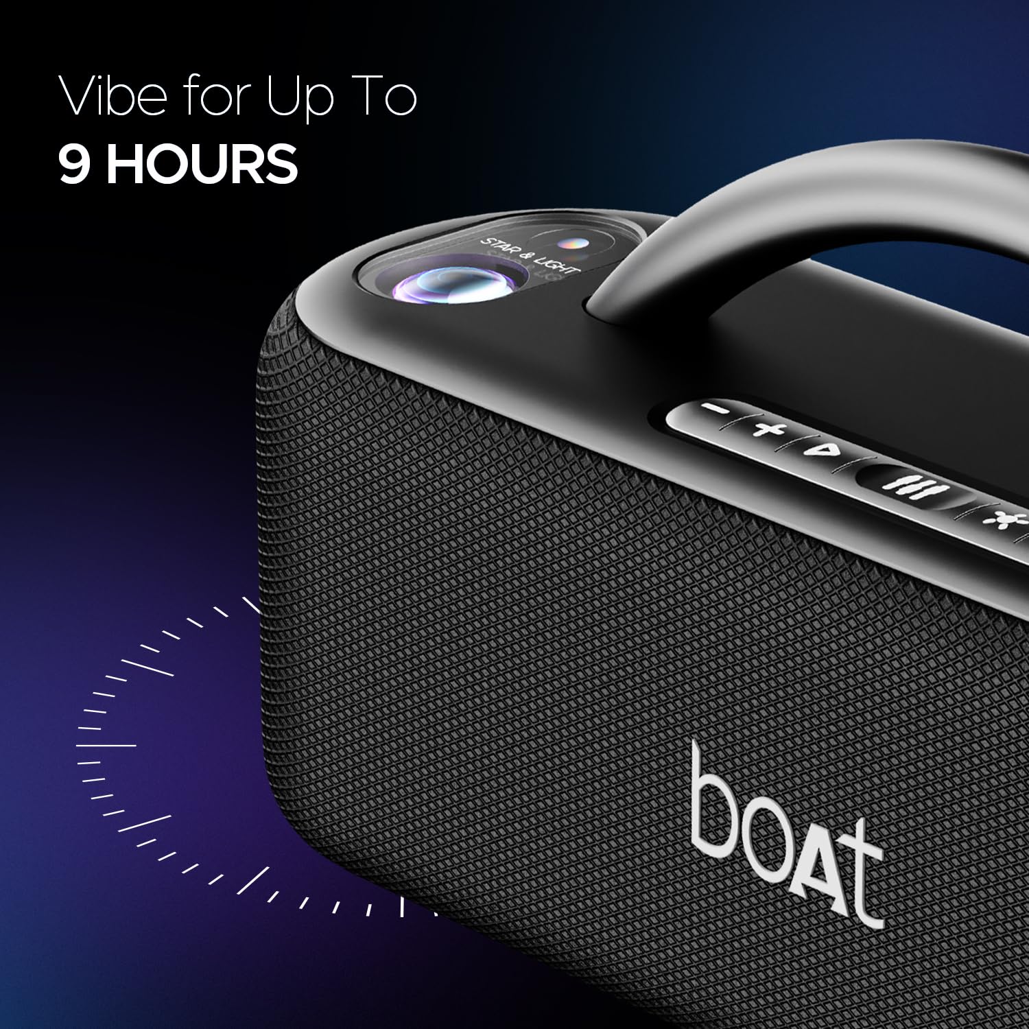 boAt Stone Lumos (Midnight Black)
