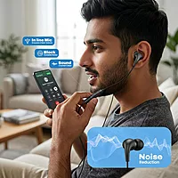 EVM HF-01 Type C Wired Earphone - Black