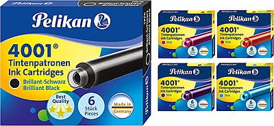 Pelikan Ink 4001- Ink Cartridge Pelikan Ink 4001- Ink Cartridge