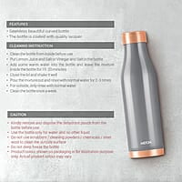 MILTON Copper Charge Water Bottle, 930 ml