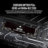Corsair MP700 Elite 1TB NVMe Gen5 SSD – M.2 2280 | Up to 10,000MB/s Read