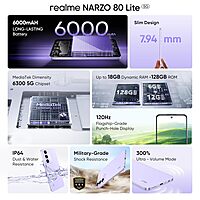 realme NARZO 80 Lite 5G 6/128