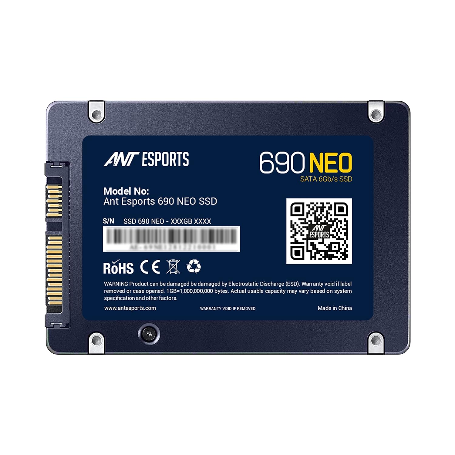 Ant Esports 690 Neo 2.5" 256GB SSD Ant Esports 690 Neo 2.5" 256GB SSD