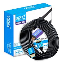 Uport HDMI 1.4 Cable 15m – Supports 4K UHD resolution with Ethernet, ideal for connecting devices like TVs, projectors, and gaming consoles. High-speed data transfer and durable design.