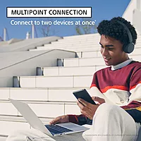 Sony WH-CH520 Wireless On-Ear Headphones – 50H Battery | Multipoint | Mic