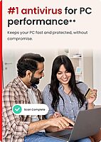 McAfee Antivirus 2024 1 Device 3 Year Internet Security Software