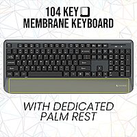 Coconut Inspire Wireless Combo (Reliable Keyboard & Mouse, Perfect for Home & Office, 1 Year Warranty)