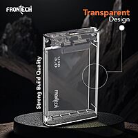 Frontech NC-0034 – Sleek and sturdy 2.5" HDD casing with fast data transfer, ideal for external storage and backups.