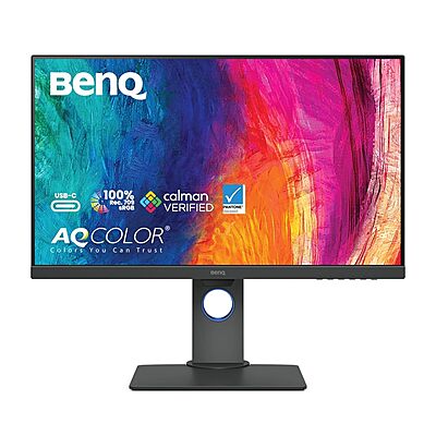 BenQ 27" 2K QHD Designer Monitor, 60Hz IPS Panel, PD2705Q