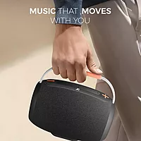 Just Corseca Sushi Bliss 30W Bluetooth Speaker – Mic & Karaoke | BT 5.4 | 12H Playtime | Black