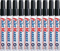 Artline 400XF Black Paint Marker (Pack of 10)