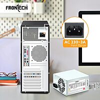 Frontech Desktop SMPS PS-0005 is a reliable power supply unit designed for desktop computers. It offers stable performance, efficient power delivery, and essential protection features for your system.