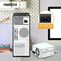 Frontech PS-0005 – Compact 450W power supply offering reliable performance, low noise, and efficiency for entry-level systems.