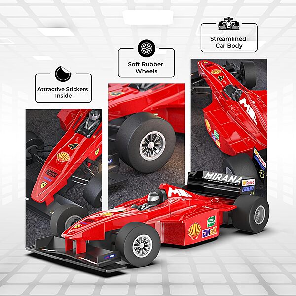 Mirana Super Car Universal Red BL Pack
