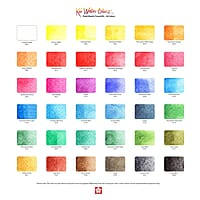 SAKURA KOI WATERCOLOR PAN 36 COLOR SET SAKURA KOI WATERCOLOR PAN 36 COLOR SET