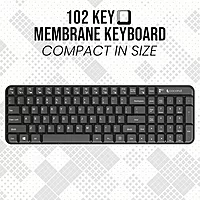 Coconut Neon Wireless Keyboard & Mouse Combo (WKM16, Vibrant Colors, Ergonomic Design, Comfortable Typing Experience, 1 Year Warranty)
