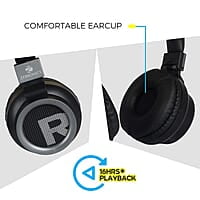 Zebronics-Bang over the ear headphones with Foldable Design and Bluetooth v5.0 headphones, Providing up to 20h* Playback
