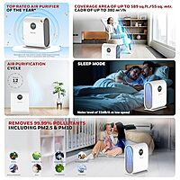 Honeywell Air Touch V5 | 4Stage HEPA, 589 sq.ft, WiFi & Voice Control