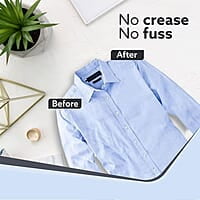 AGARO Regency Triple Layered Heavy Weight Electric Dry Iron, 1000W, Non- Stick Coated Heavy Sole Plate