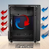 Zebronics Esports Gaming Cabinet (MT) – Sleek RGB Case.