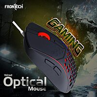 Frontech AERO BLADE KB-0044 – RGB gaming keyboard with mechanical feel, USB interface, anti-ghosting keys & ergonomic design. Built for speed.