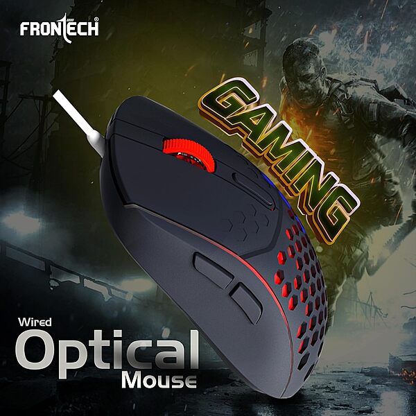 Frontech AERO BLADE KB-0044 – RGB gaming keyboard with mechanical feel, USB interface, anti-ghosting keys & ergonomic design. Built for speed.