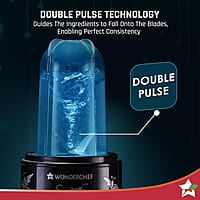 Wonderchef Nutri Blend Smart CKM Automatic Mixer Grinder 22000 RPM 4 Unbreakable Jars 500 W