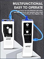 uPort Cable Tracker – Trace LAN and phone lines accurately. Includes tone generator, LED indicators, compact design for easy networking.